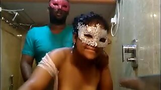 Picked Up yam-sized titty Indian super-bitch Fucked Hard From Behind in Shower