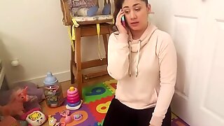 Mommy On The Phone