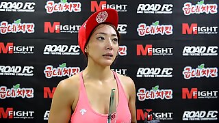 Pretty mma fighter interview